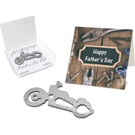 Produktabbildung ROMINOX® Key Tool Motorbike (21 Funktionen) Happy Father's Day ROMINOX® Key Tool Motorbike (21 Funktionen) Happy Father's Day
