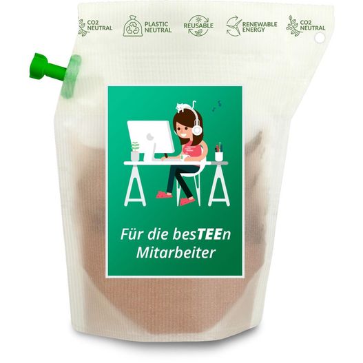Geschenkartikel: Tee-Brühbeutel, Für die besTEEn Mitarbeiter, Tasty Berry (Bild 1)