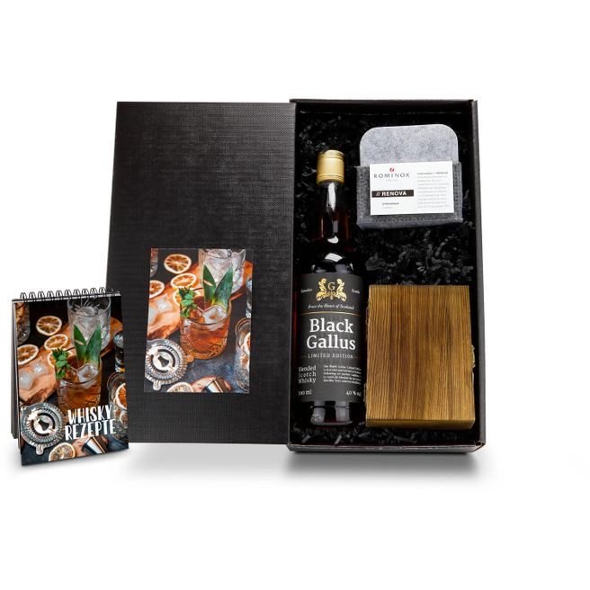 Geschenkset / Präsenteset: Whisky-Zeit