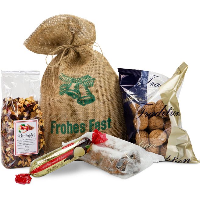 Geschenkset / Präsenteset: Gefüllter Weihnachtssack