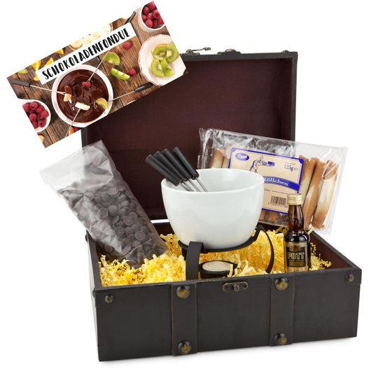 Geschenkset / Präsenteset: Schokoladenfondue (Bild 1)