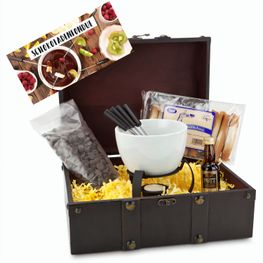 Geschenkset / Präsenteset: Schokoladenfondue