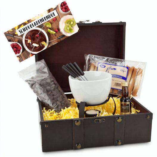 Geschenkset / Präsenteset: Schokoladenfondue (Bild 1)