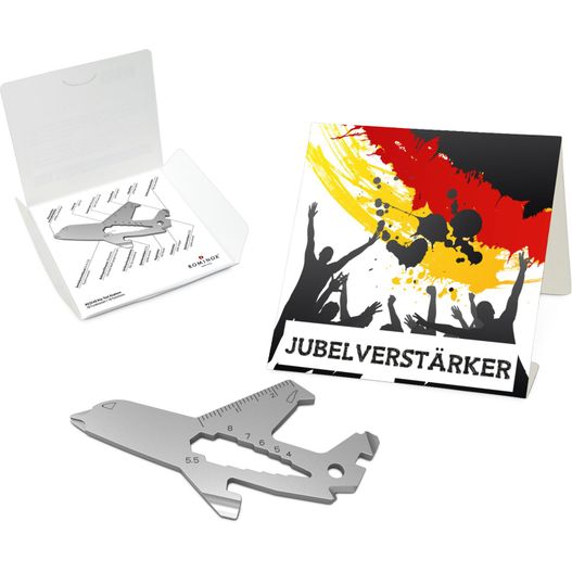 Key Tool Airplane (18 Funktionen) Deutschland Fan Jubelverstärker (Bild 1)