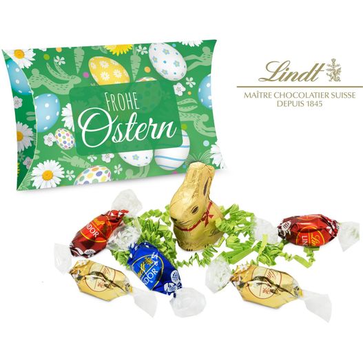 Produktabbildung Geschenkartikel / Präsentartikel: Lindt Ostertasche, auch in individueller Kissenverpackung Geschenkartikel / Präsentartikel: Lindt Ostertasche, auch in individueller Kissenverpackung (Bild 1)