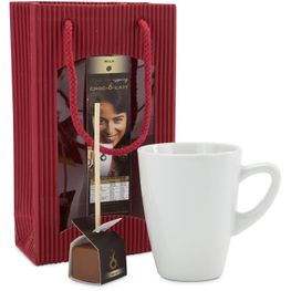 Geschenkset / Präsenteset: Schokostick in Tasse