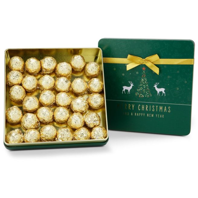 Produktabbildung Geschenkset / Präsenteset: Weihnachtliche Champagnertrüffel Geschenkset / Präsenteset: Weihnachtliche Champagnertrüffel