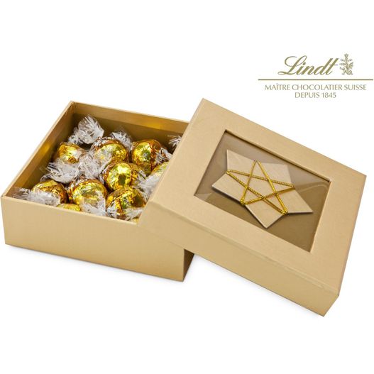 Geschenkset / Präsenteset: Goldene Schachtel (Bild 1)
