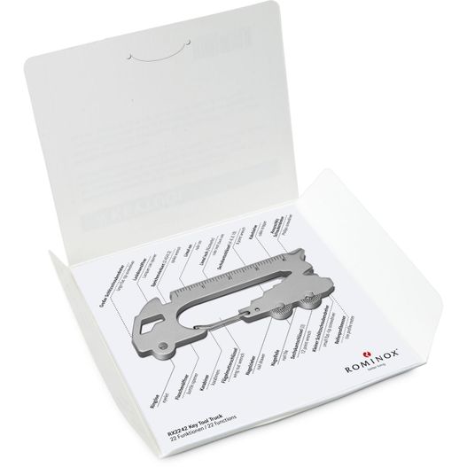 eine box mit einem paar scheren darin ROMINOX® Key Tool Truck (22 Funktionen) Große Helden (Bild 1)