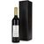 Geschenkset / Präsenteset: Rotwein im schwarzen Geschenkkarton (Bild 1)