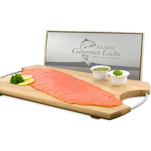 Geschenkartikel / Präsentartikel: Lachs-Gutschein: Feinschmecker
