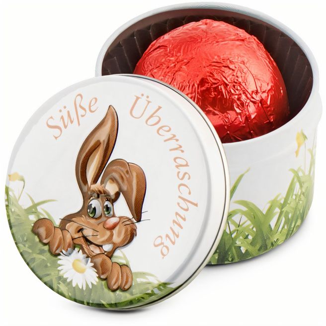 Produktabbildung Geschenkartikel / Präsentartikel: Süße Überraschung - 1er Pralinendose Geschenkartikel / Präsentartikel: Süße Überraschung - 1er Pralinendose