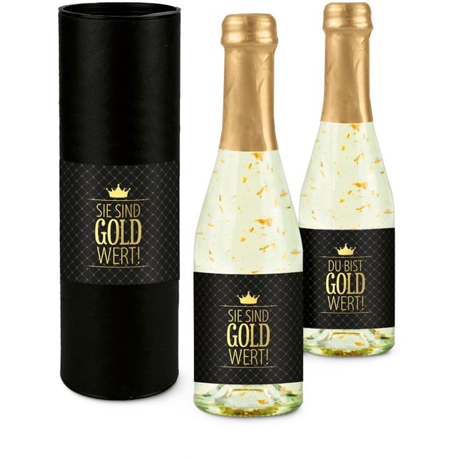 Geschenkartikel / Präsentartikel: Du bist Gold wert