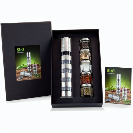 Geschenkset / Präsenteset: 5 in 1 - Gewürzmühlenvariation (Bild 1)