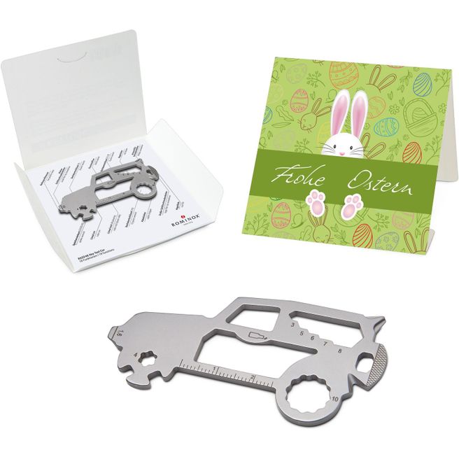 ROMINOX® Key Tool SUV (19 Funktionen) Frohe Ostern Hase