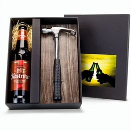 Geschenkset / Präsenteset: Feierabend-Hammer