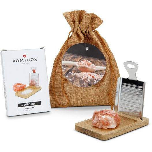 Geschenkset / Präsenteset: Kleine Salzreibe (Bild 1)