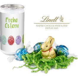 Lindt-Oster-Überraschung - Etikett Frohe Ostern - EierReihe