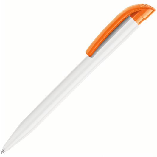 ein stift mit weißer spitze und orange spitze HK - S45 Kugelschreiber (Bild 1)