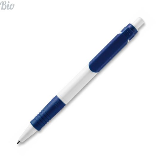 ein stift mit blauer spitze und weißer spitze HK - VEGETAL PEN Kugelschreiber (Bild 1)