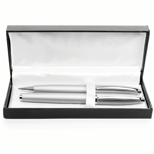 einen stift und einen stifthalter in einer box HK - 110 G15 Kugelschreiber + Rollerball (Bild 1)