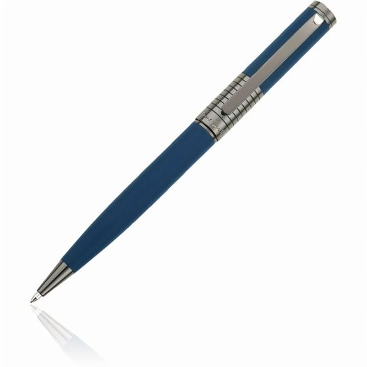ein stift mit blauem lauf und silbernem trimm Pierre Cardin EVOLUTION Kugelschreiber (Bild 1)