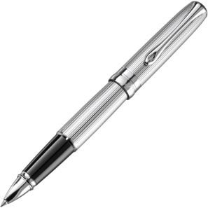 Diplomat EXCELLENCE A2 Guillochiert Chrom Rollerball