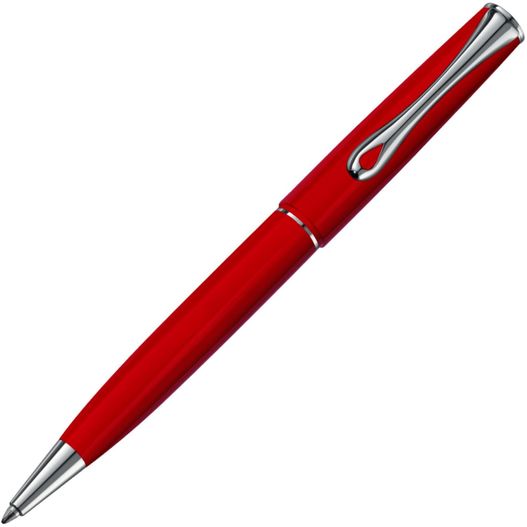 ein roter stift mit silberner spitze Diplomat ESTEEM Lack Kugelschreiber (Bild 1)