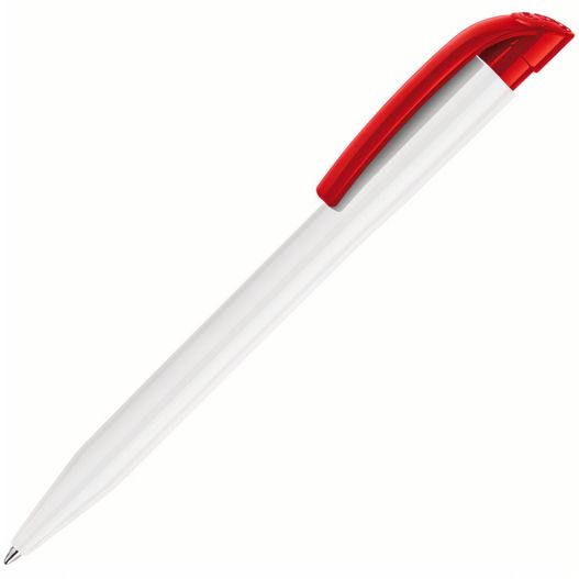 ein weißer stift mit roter spitze und einer schwarzen spitze HK - S45 Kugelschreiber (Bild 1)