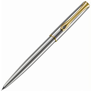 Diplomat TRAVELLER Edelstahl Gold Bleistift