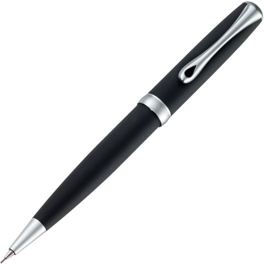 ein stift mit schwarzem körper und silber Diplomat EXCELLENCE A2 Lapis Bleistift (Bild 1)