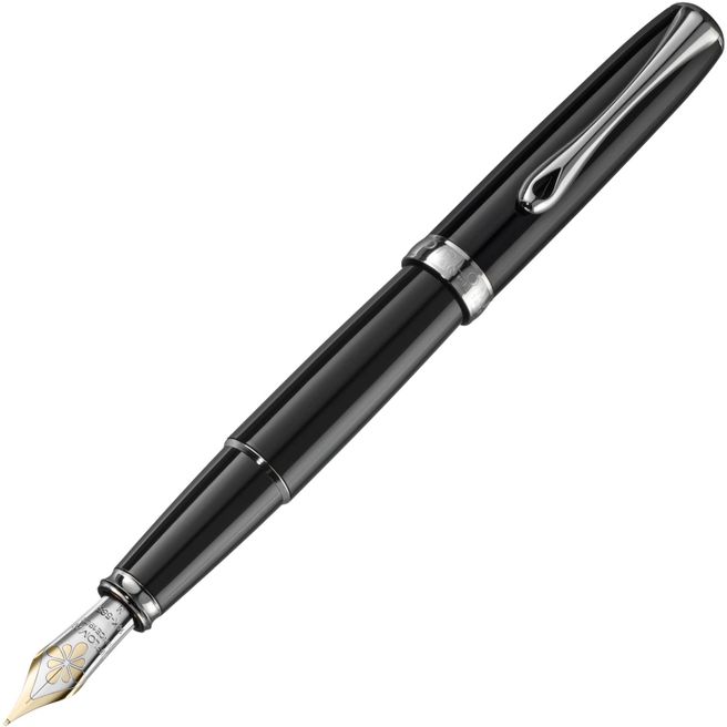 Diplomat EXCELLENCE A2 Lack Chrom 14Karat Füllfederhalter