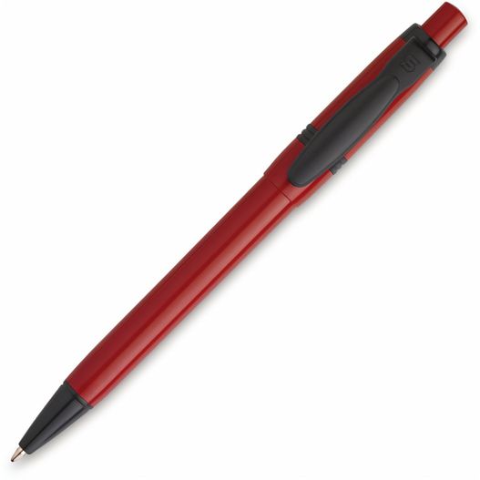 ein roter stift mit schwarzer spitze HK - OLLY EXTRA Kugelschreiber (Bild 1)