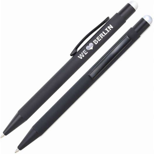 ein stift und ein kugelschreiber dargestellt HK - 350 Kugelschreiber, Glanzgravur (Bild 1)