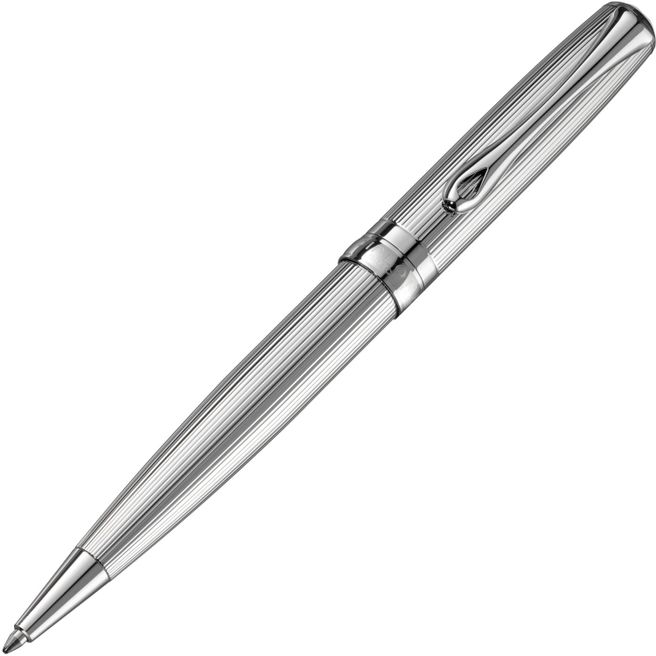 Diplomat EXCELLENCE A2 Guillochiert Chrom Kugelschreiber