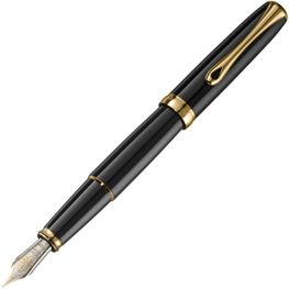 Diplomat EXCELLENCE A2 Lack - Gold 14Karat Füllfederhalter
