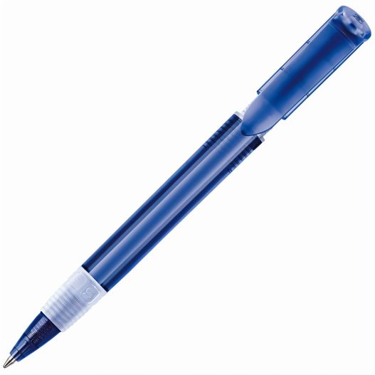 ein blauer stift mit weißer spitze HK - S40 GRIP CLEAR Electric Kugelschreiber (Bild 1)