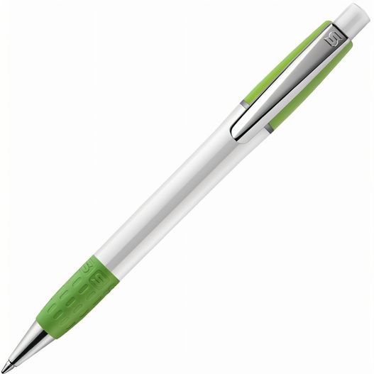 ein stift mit einer grünen spitze und einem weißen körper HK - SEMYR GRIP YOUNG Kugelschreiber (Bild 1)