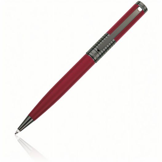 ein roter stift mit silberner spitze Pierre Cardin EVOLUTION Kugelschreiber (Bild 1)