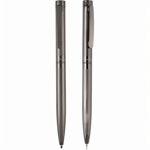 ein paar stifte nebeneinander sitzen Pierre Cardin RENEE Kugelschreiber und Drehbleistift (Bild 1)