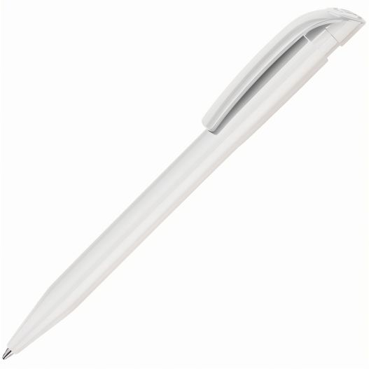 ein weißer stift mit schwarzer spitze HK - S45 Kugelschreiber (Bild 1)