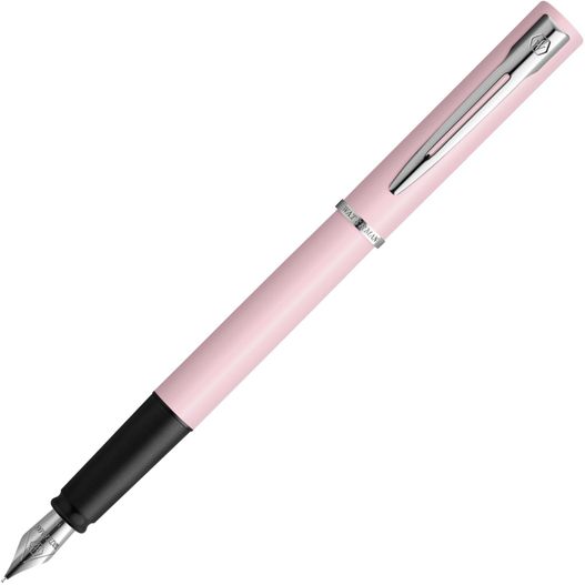 ein rosa stift mit einer schwarzen spitze Waterman ALLURE Pastel Füllfederhalter (Bild 1)