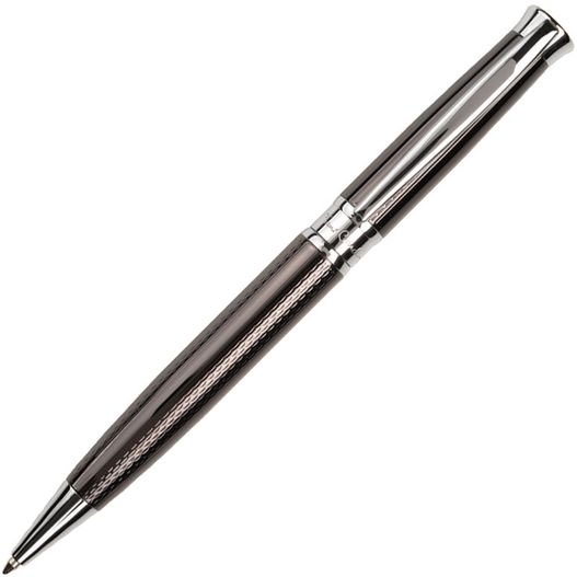 ein stift mit einer metallspitze und einem schwarzen körper Pierre Cardin ROI Kugelschreiber (Bild 1)