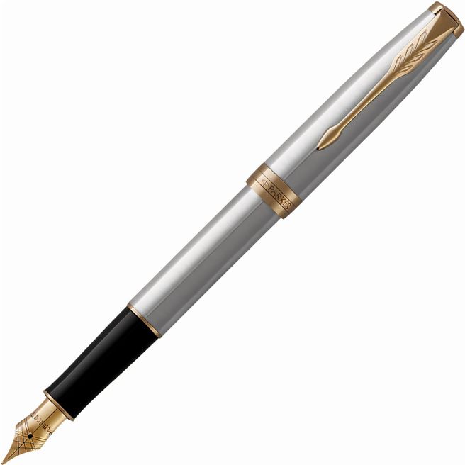 Parker SONNET Core Edelstahl GT Füllfederhalter