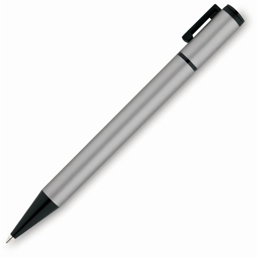ein stift mit einer schwarzen spitze auf einem weißen hintergrund HK - 075 Kugelschreiber (Bild 1)