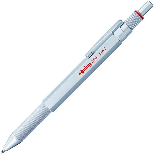 ein stift mit roter spitze dargestellt ring 600 Chrome Multipen (Bild 1)