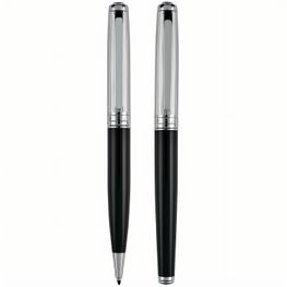 Produktabbildung Pierre Cardin DIDIER - Chrome Kugelschreiber und Rollerball Pierre Cardin DIDIER - Chrome Kugelschreiber und Rollerball