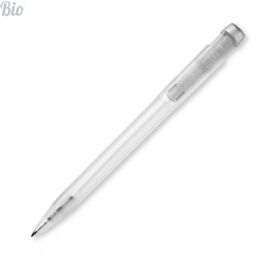 einen stift mit einer metallspitze und einer metallspitze HK - INGEO PEN CLEAR Kugelschreiber (Bild 1)