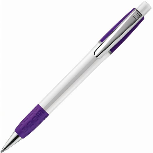 ein stift mit einer lila spitze und einem weißen körper HK - SEMYR GRIP YOUNG Kugelschreiber (Bild 1)