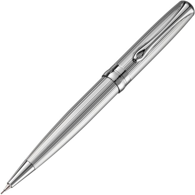 Diplomat EXCELLENCE A2 Guillochiert Chrom Bleistift